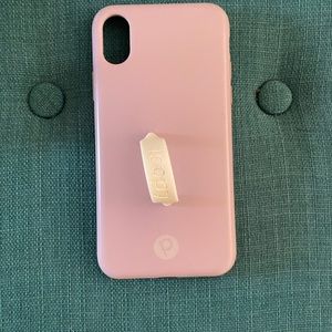 Purple Loopy phone case - iPhone X